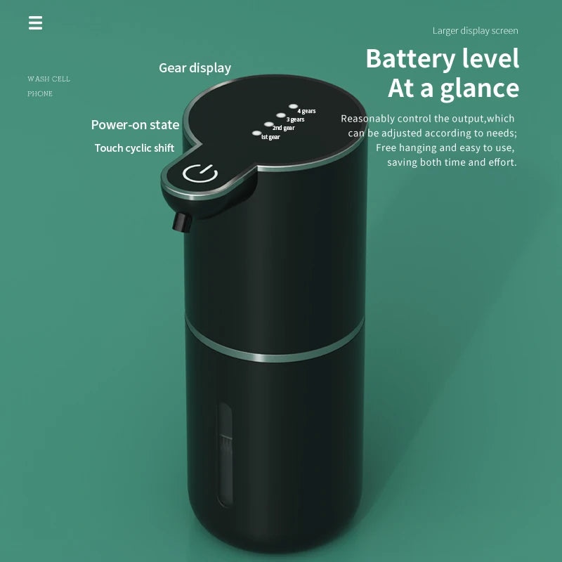 Touchless Automatic Foam and Gel Soap Dispenser With Cable