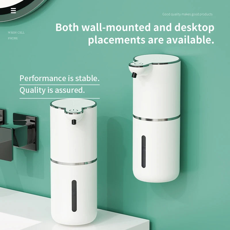 Touchless Automatic Foam and Gel Soap Dispenser With Cable