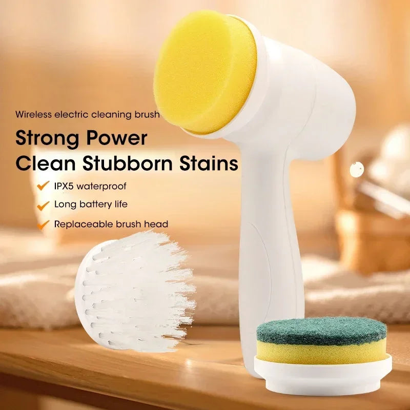 USB Electric Dishwashing And Cleaning Brush