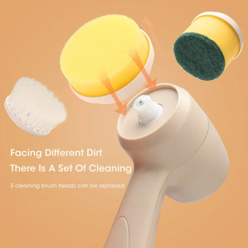 USB Electric Dishwashing And Cleaning Brush