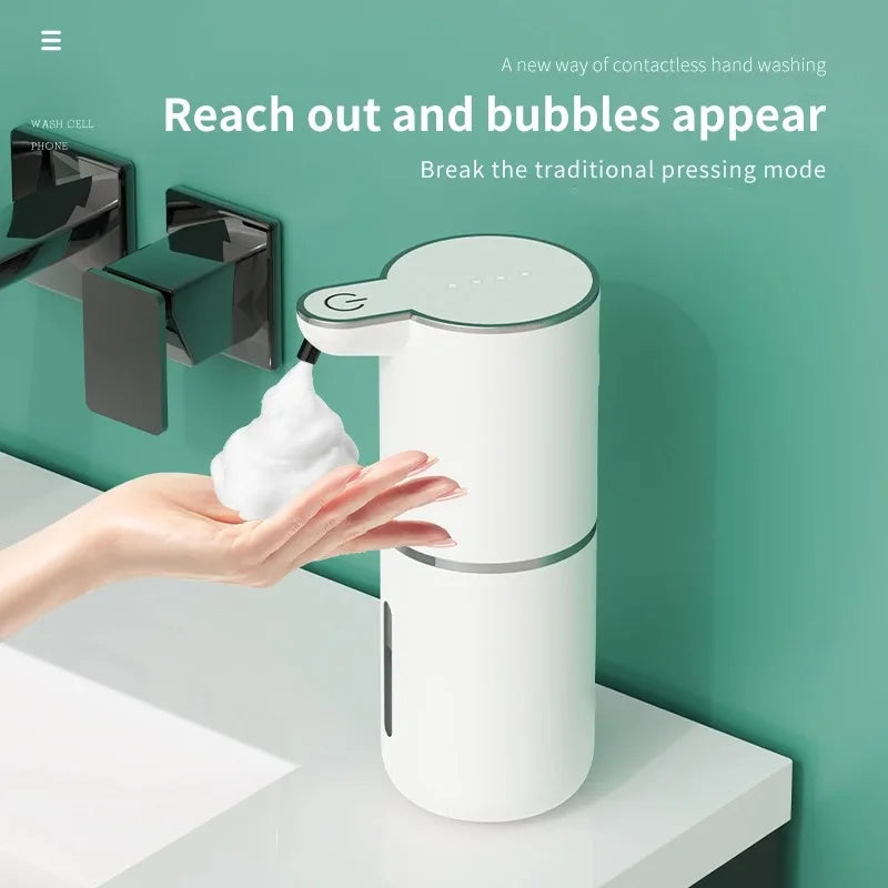 Touchless Automatic Foam and Gel Soap Dispenser With Cable